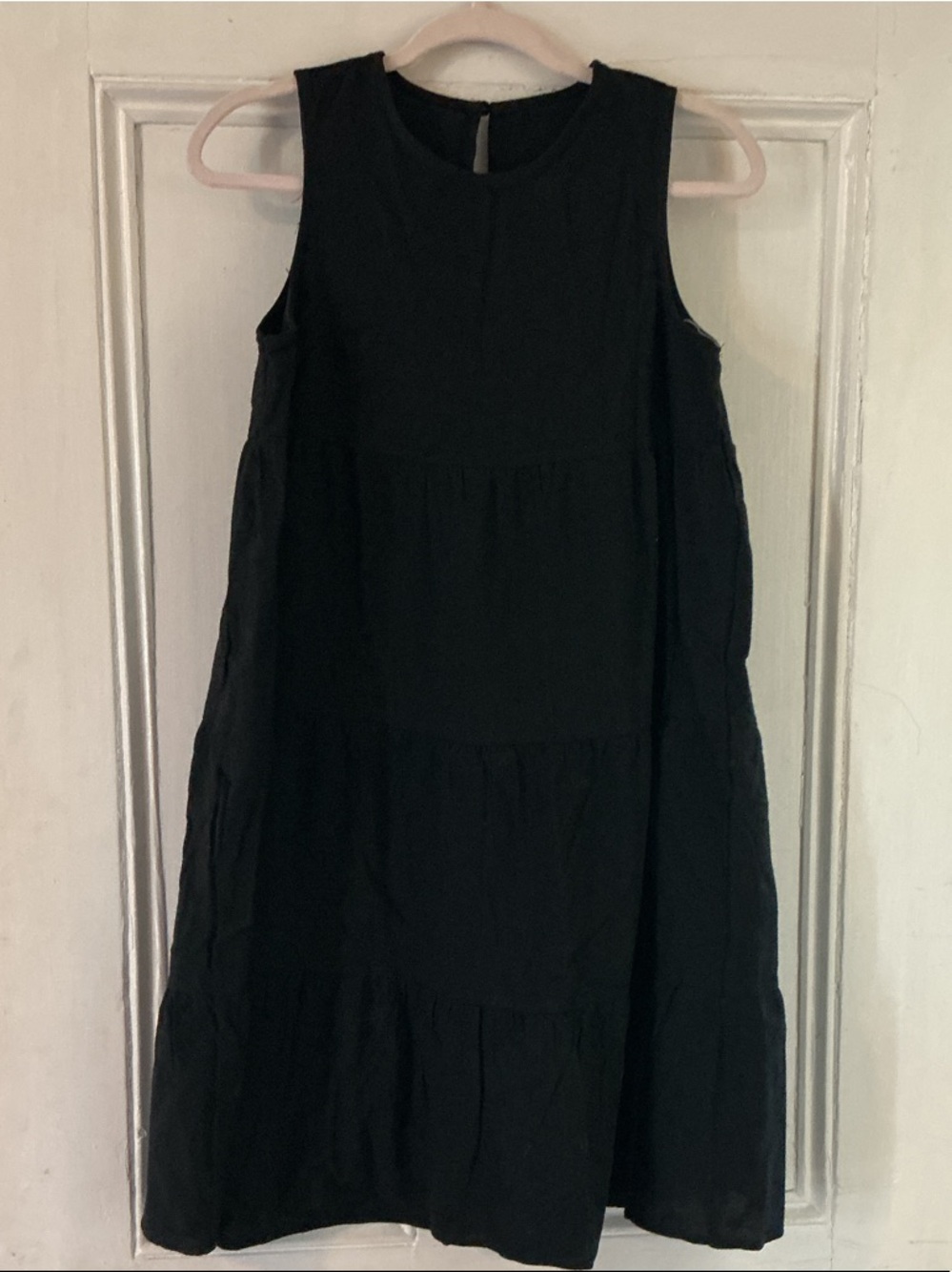 Classic Sleeveless Black Dress